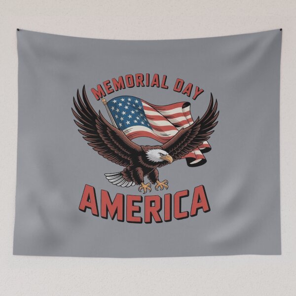 Item preview, High-Definition Eagle & Flag Print: Featuring a Detailed eagle American flag Gifts T-shirt designed and sold by MalwasBasket.