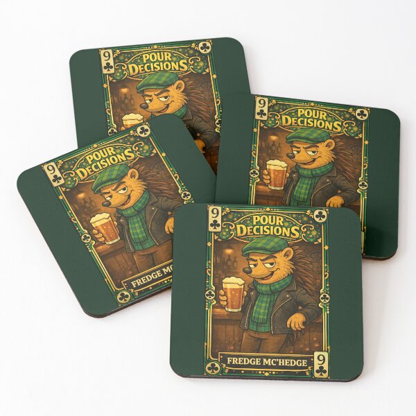 Item preview, Fredge McHedge – Clubs 9 | Pour Decisions Character Card designed and sold by A Sinister Sly.