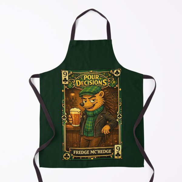 Item preview, Fredge McHedge – Clubs 9 | Pour Decisions Character Card designed and sold by A Sinister Sly.