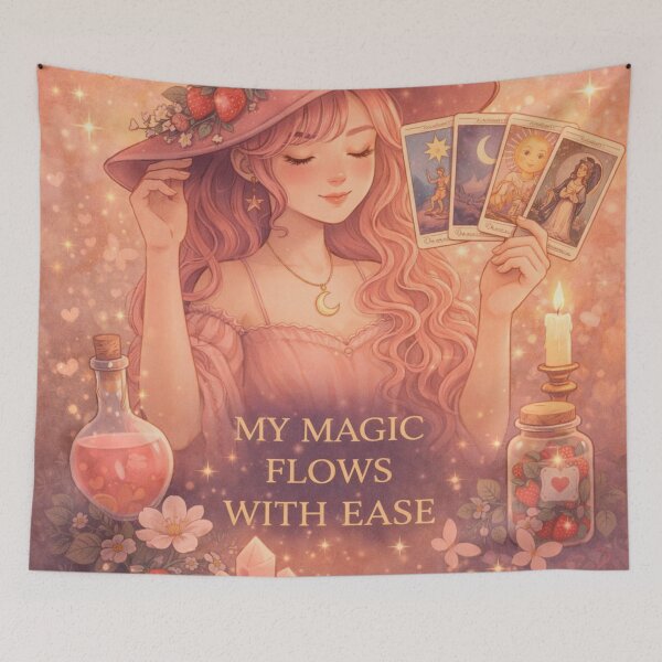 Item preview, My Magic Flows With Ease – Strawberry Witch designed and sold by MrsMimpi.