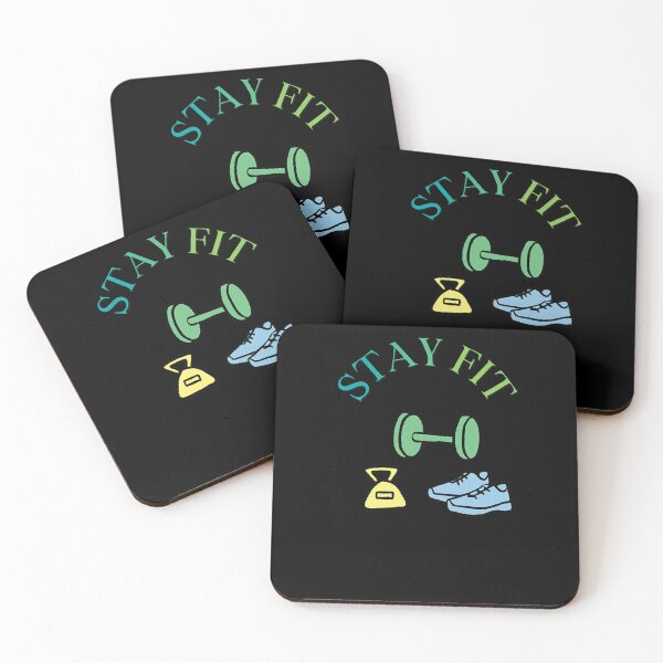 Item preview, Stay Fit Retro Doodles – Gym and Running Pack designed and sold by StorySeller85.
