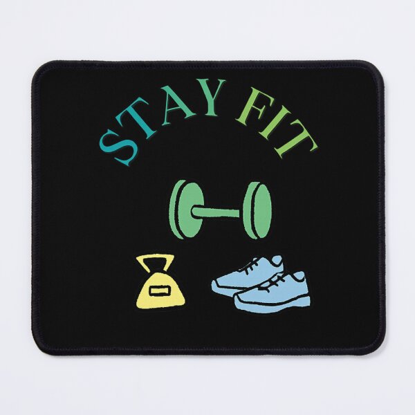Item preview, Stay Fit Retro Doodles – Gym and Running Pack designed and sold by StorySeller85.