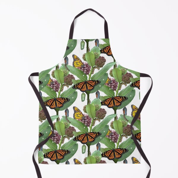 Item preview, Monarch Lifecycle Egg Caterpillar Chrysalis Butterfly on Milkweed designed and sold by Carleah Unique.