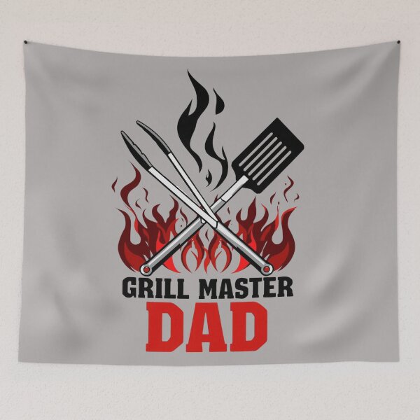 Item preview, Grill Master Dad - Ultimate BBQ Fire Design designed and sold by MarselArt.