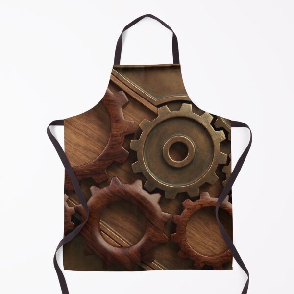 Item preview, Steampunk Wooden Bronze Gears Mechanism designed and sold by Gradient Concept.