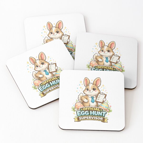 Item preview, Official Egg Hunt Supervisor Funny Easter Bunny Design designed and sold by StyleLap.