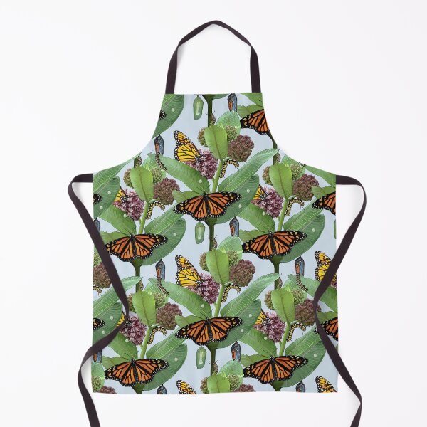 Item preview, Monarch Lifecycle Egg Caterpillar Chrysalis Butterfly on Milkweed designed and sold by Carleah Unique.