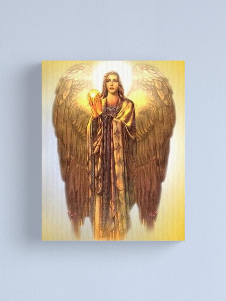 Alternate view of Archangel Uriel Canvas Print