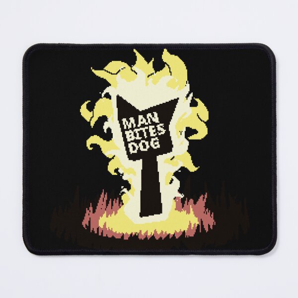 Item preview, Femtanyl Burning Man Bites Dog designed and sold by SophiPossumArtistry.