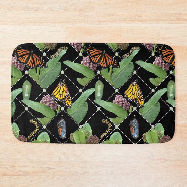 Item preview, Monarch Lifecycle Pattern Egg Caterpillar Chrysalis Butterfly designed and sold by Carleah Unique.