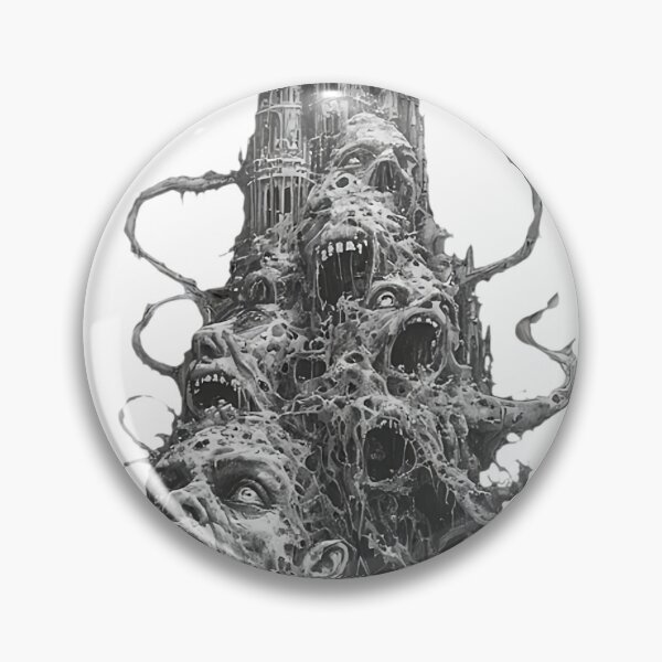 Item preview, Surreal Gothic Castle Skull designed and sold by GoodArt&1000.