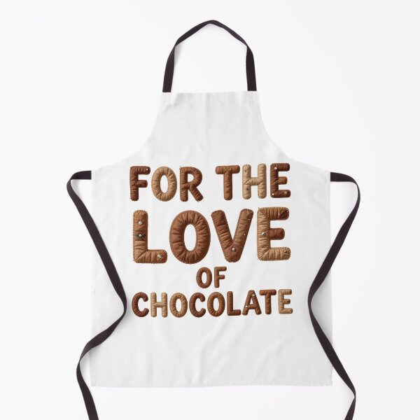 Item preview, FOR THE LOVE OF CHOCOLATE - IN FAUX LETTERING designed and sold by AlexOBrienArt.