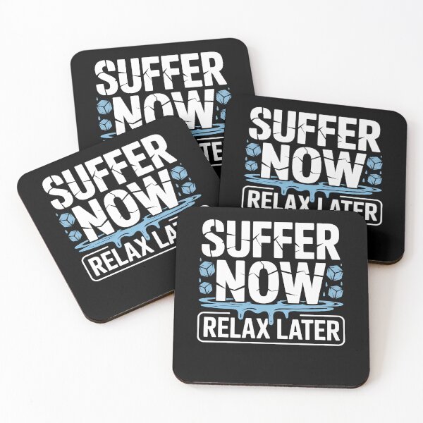 Item preview, Suffer Now Relax Later Cold Plunge designed and sold by MooonTees.