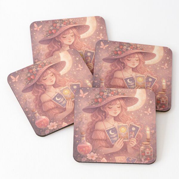 Item preview, Strawberry Witch Tarot Reading Aesthetic designed and sold by MrsMimpi.