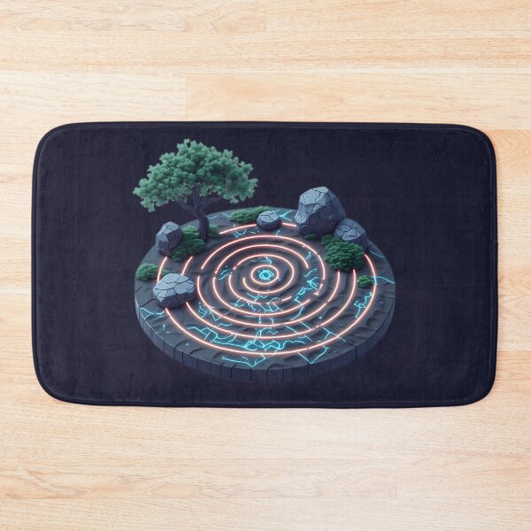 Item preview, Zen Garden Fractal Geometric Art | Fractal-Earth Logic-Plate - Specimen XER17-z03 designed and sold by Aethereal Labs.
