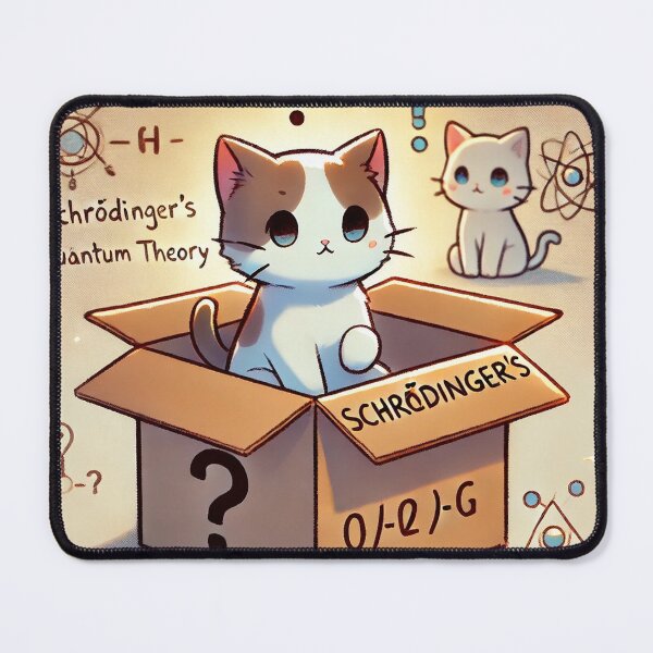 Item preview, Schrödinger's cat designed and sold by DreamKanvas.