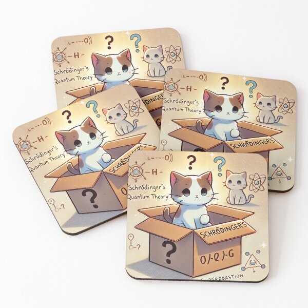 Item preview, Schrödinger's cat designed and sold by DreamKanvas.