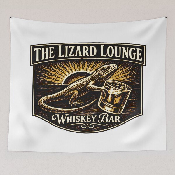 Item preview, The Lizard Lounge designed and sold by sirglennbo.