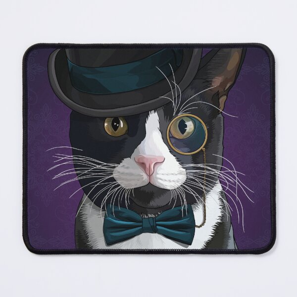 Item preview, Dapper Gentleman Tuxedo Cat designed and sold by Carleah Unique.