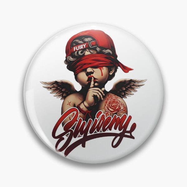 Item preview, FUIRY Blindfolded Angel Streetwear Graphic Design designed and sold by FUIRY .
