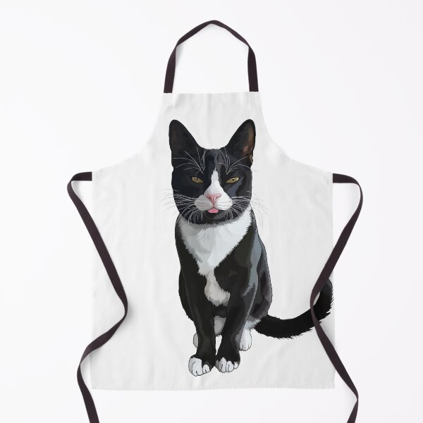 Item preview, Bicolor Tuxedo Cat Blep designed and sold by Carleah Unique.