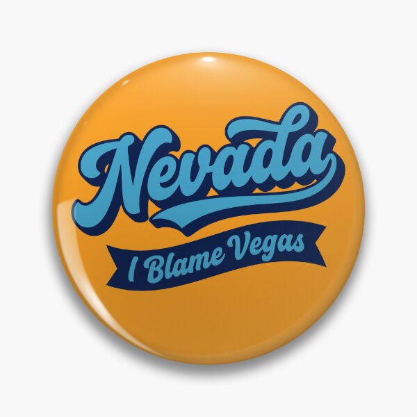Item preview, Nevada: I Blame Vegas - Retro Vintage Script designed and sold by Cozy-Old-Pub.