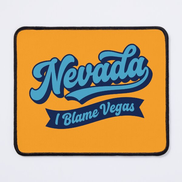 Item preview, Nevada: I Blame Vegas - Retro Vintage Script designed and sold by Cozy-Old-Pub.