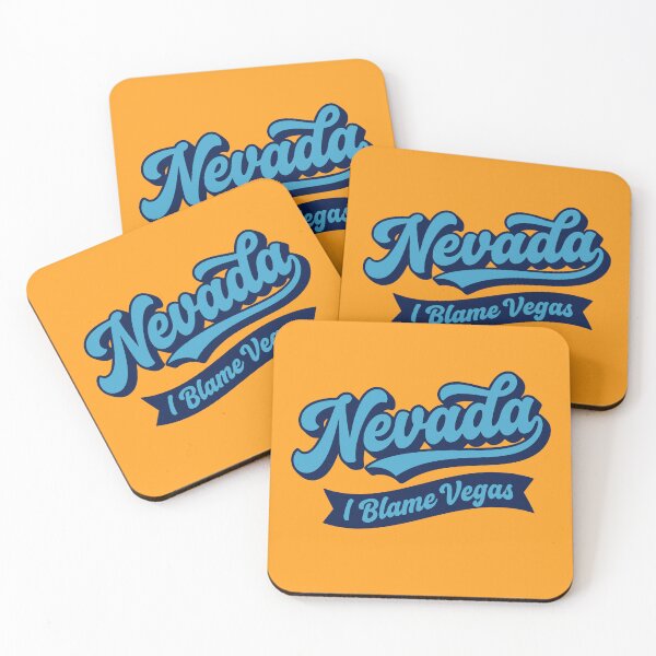 Item preview, Nevada: I Blame Vegas - Retro Vintage Script designed and sold by Cozy-Old-Pub.