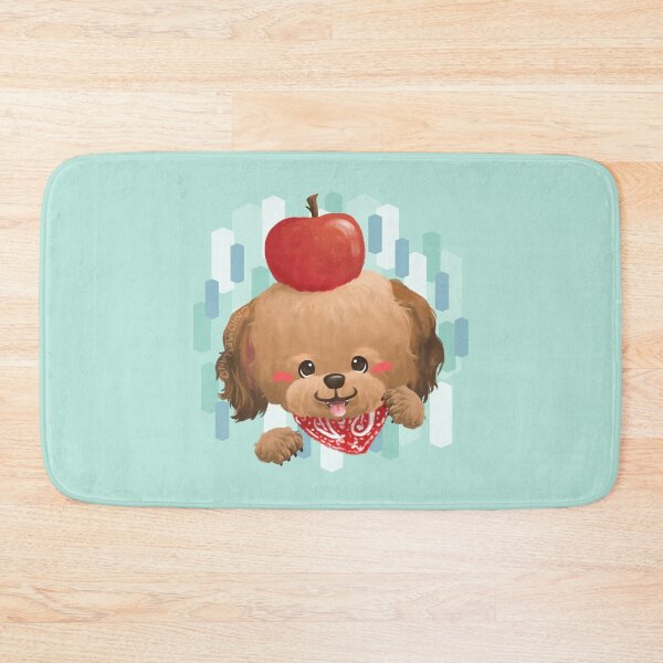 Item preview, Brown Poodle with Apple on Head designed and sold by Khotekmei.