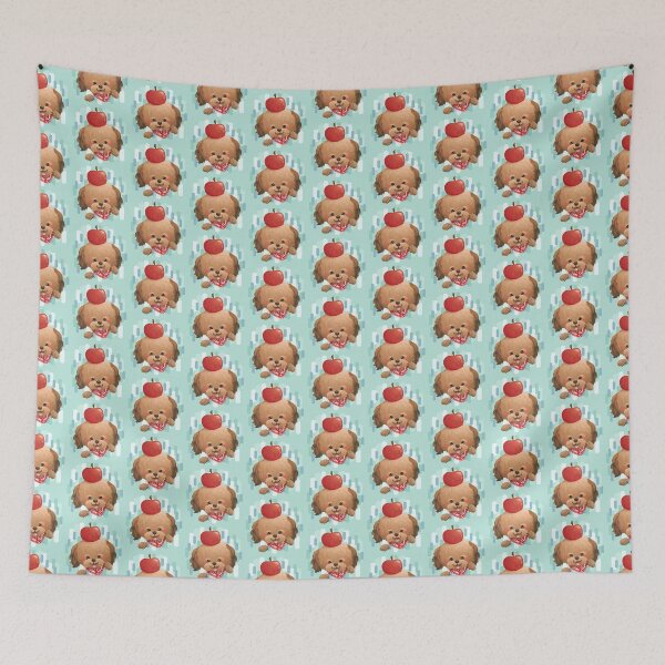 Item preview, Brown Poodle with Apple on Head designed and sold by Khotekmei.