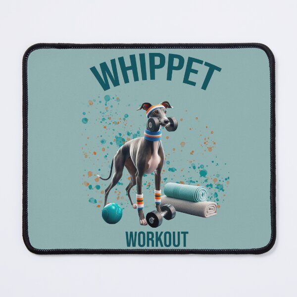 Item preview, Whippet Workout Gym T-Shirt Funny Dog Fitness Design designed and sold by whippetworld1.