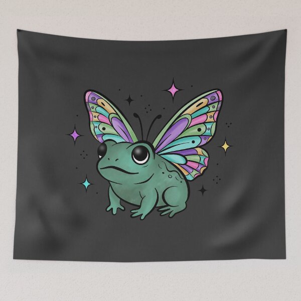 Item preview, Magical Butterfly Frog | Cute Kawaii Fairy Frog Gift | Fantasy Cottagecore Frog Lover Tee | Whimsical Frog Art designed and sold by therealkbyers.