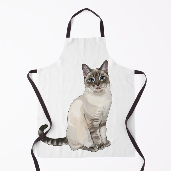Item preview, Silly Lynx Point Cat Blep designed and sold by Carleah Unique.