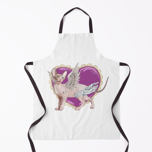 Item preview, Valentines Day Sphynx Cat Cupid with Heart designed and sold by Carleah Unique.