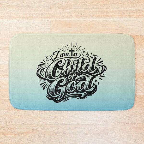 Item preview, I Am a Child of God | Christian Quote designed and sold by skkyfaithArtz.