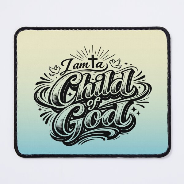 Item preview, I Am a Child of God | Christian Quote designed and sold by skkyfaithArtz.