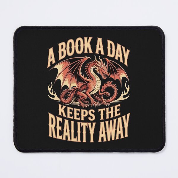 Item preview, a book a day keeps reality away designed and sold by 123ks.