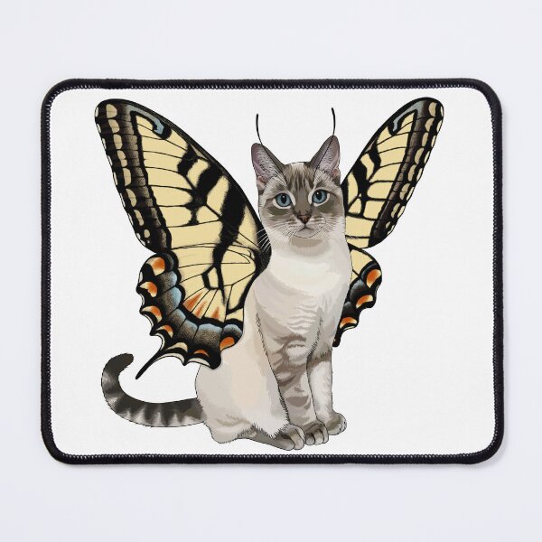 Item preview, Eastern Tiger Swallowtail Butterfly Cat designed and sold by Carleah Unique.