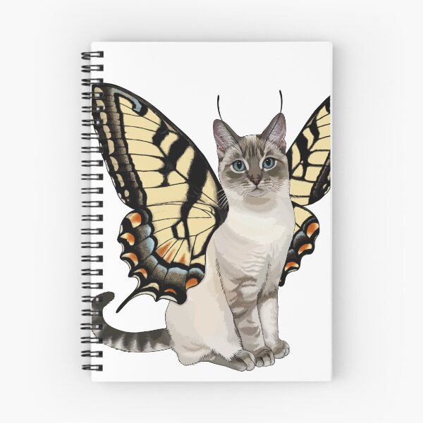 Item preview, Eastern Tiger Swallowtail Butterfly Cat designed and sold by Carleah Unique.