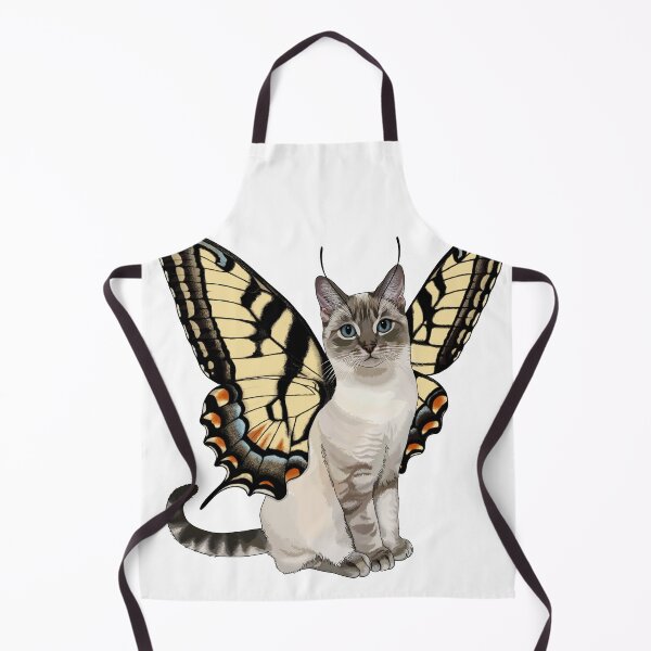 Item preview, Eastern Tiger Swallowtail Butterfly Cat designed and sold by Carleah Unique.