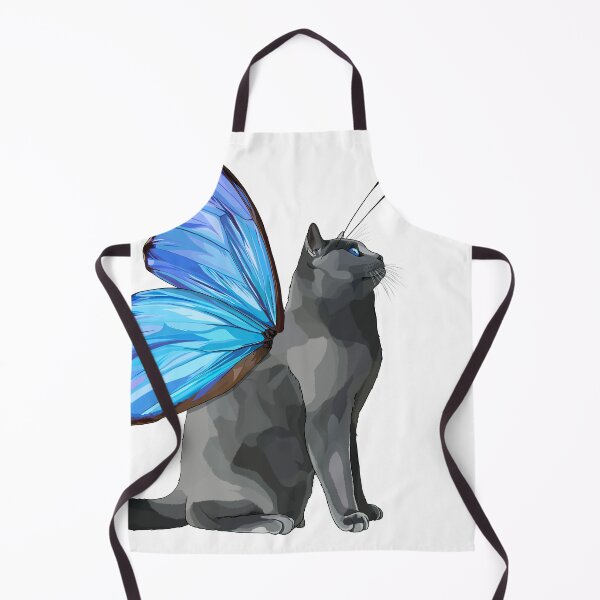Item preview, Blue Morpho Butterfly Cat designed and sold by Carleah Unique.