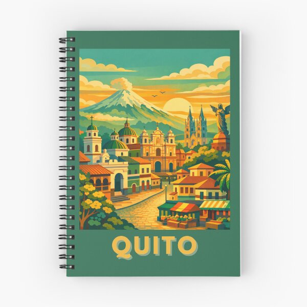 Item preview, Quito Ecuador Travel Poster  designed and sold by MatthewHeights.