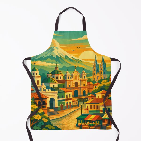 Item preview, Quito Ecuador Travel Poster designed and sold by MatthewHeights.