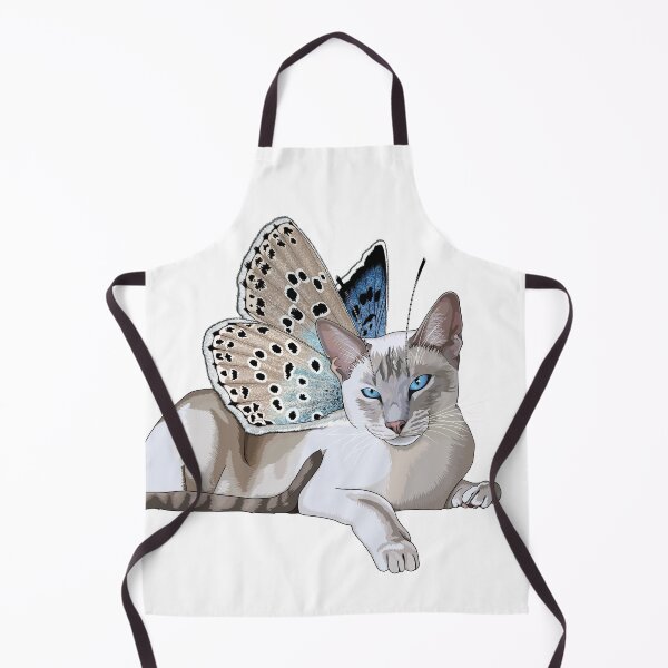 Item preview, Large Blue Lynx Point Siamese Butterfly Cat designed and sold by Carleah Unique.