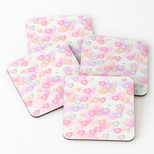 Item preview, Small Watercolor Hearts designed and sold by TedraOrtega.