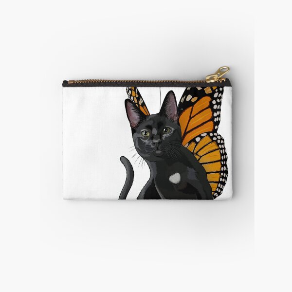 Item preview, Black Monarch Butterfly Cat designed and sold by Carleah Unique.