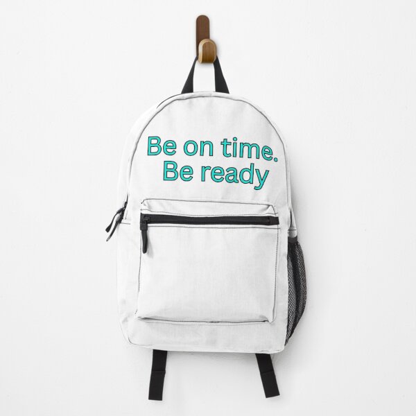 Item preview, Be on time. Be ready-discipline quote designed and sold by Omer's store.