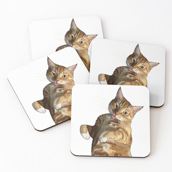 Item preview, Ginger Tabby Cat Blep designed and sold by Carleah Unique.