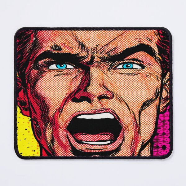 Item preview, Pop Art Angry Man designed and sold by NicolasGlowArt.