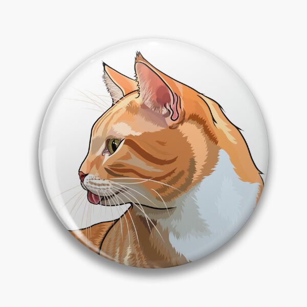 Item preview, Ginger Tabby Cat Blep designed and sold by Carleah Unique.